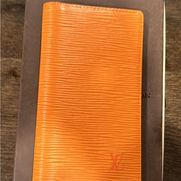 Louis Vuitton Epi Leather Agenda Poche Mandarine - Picture 6 of 7